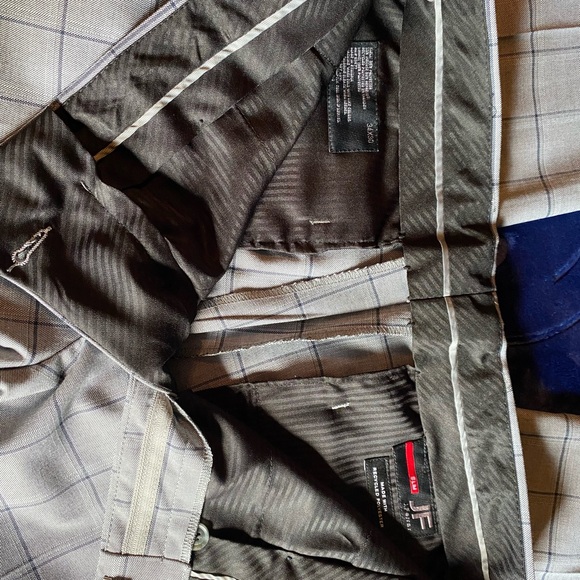 Suint pants f. Ferrar Ultra Comfort Stretch Slim Fit size 34x30 suit vest size L - Picture 12 of 12